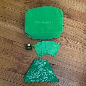 Tata Harper Bright Green Skincare Travel Set